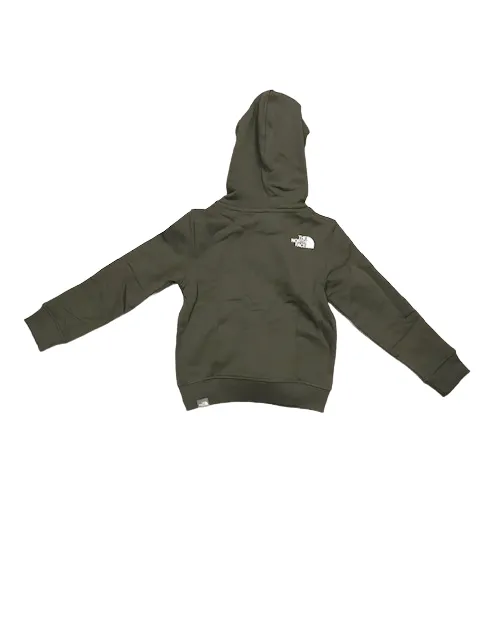 The North Face Boys' Teens Box Hoodie NF0A7X5621L1 Dove Green