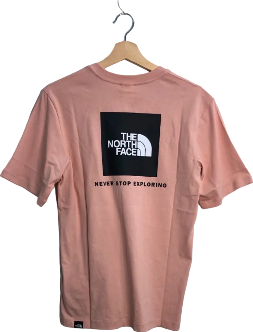 The North Face Pink Relaxed RB Tee Womens UK S