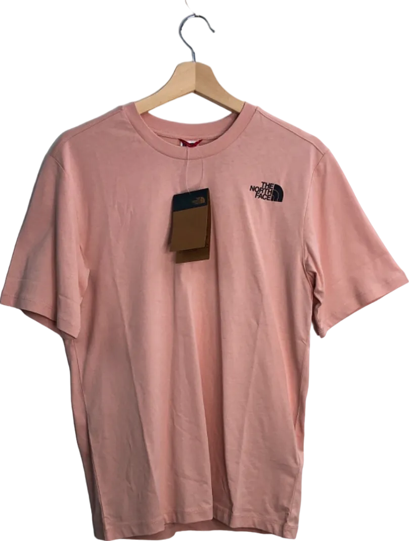 The North Face Pink Relaxed RB Tee Womens UK S