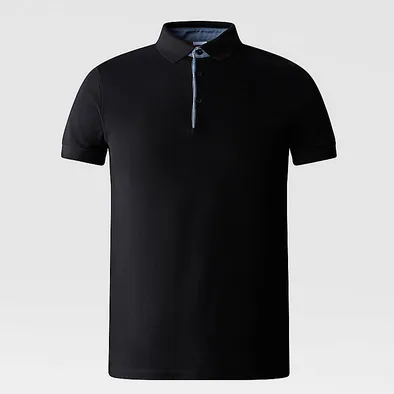 The North Fece Men's Premium Piquet Short Sleeve Polo NF00CEV4JK31 black