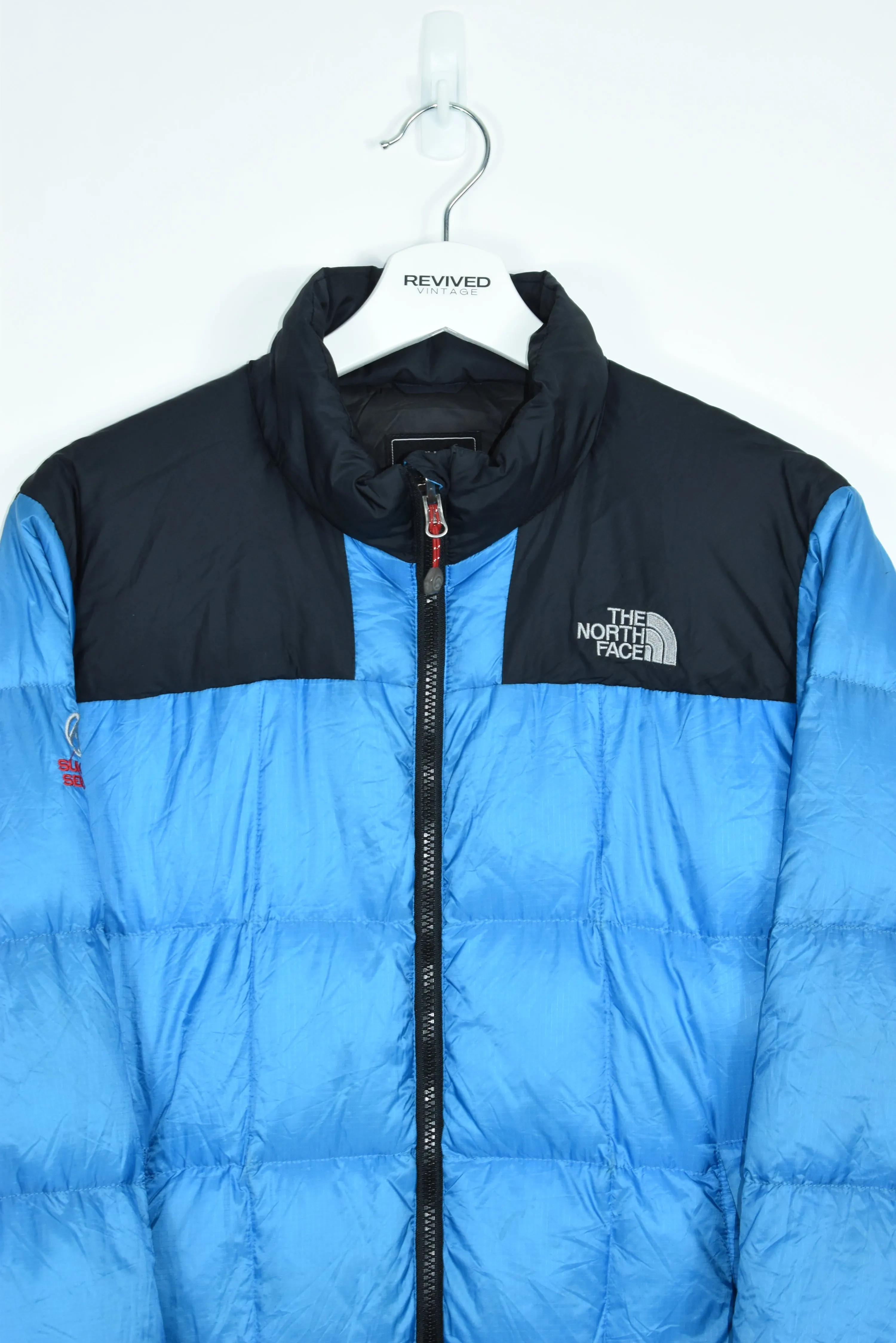 Vintage North Face Baby Blue Puffer 800 Summit Series SMALL