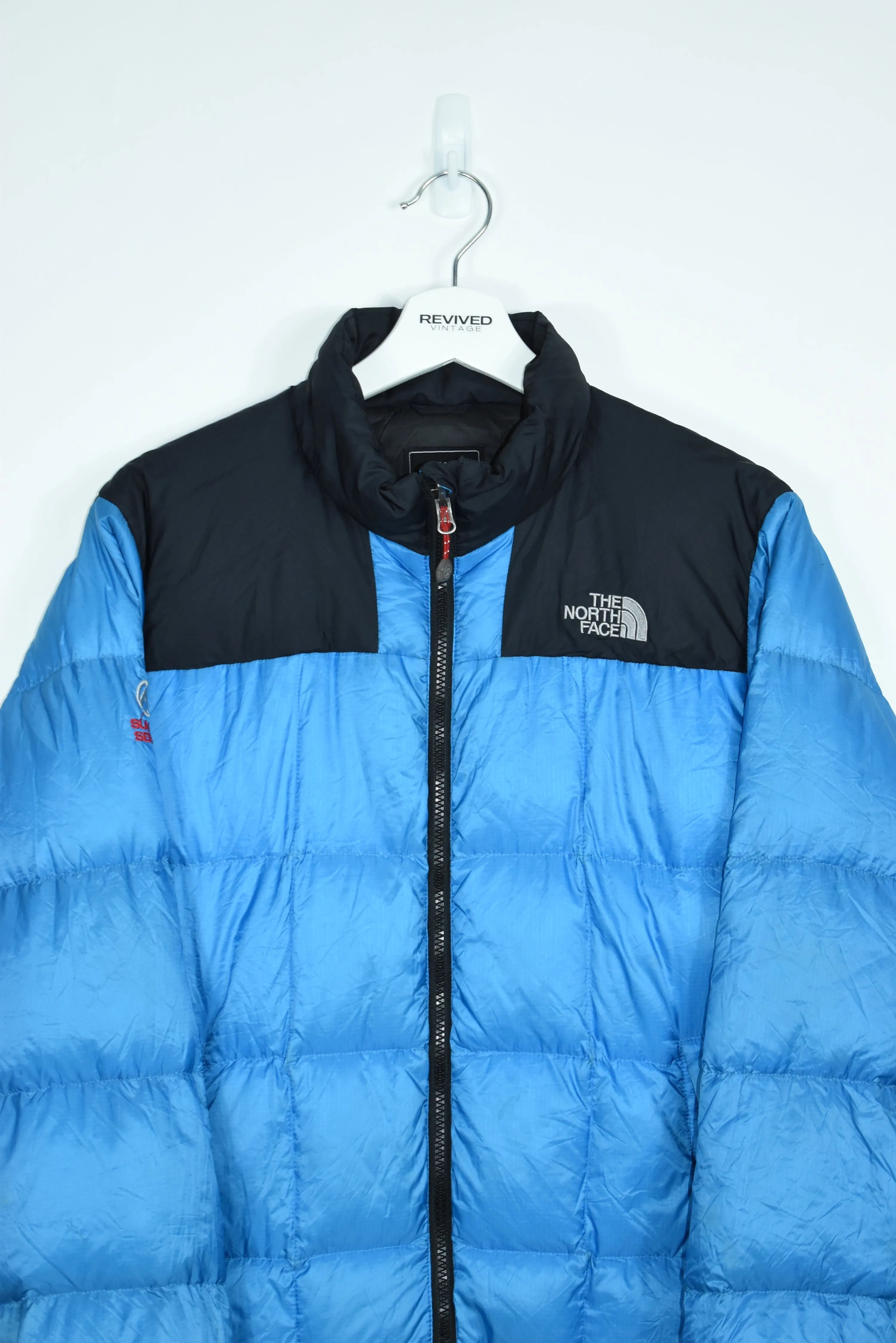 Vintage North Face Baby Blue Puffer 800 Summit Series SMALL