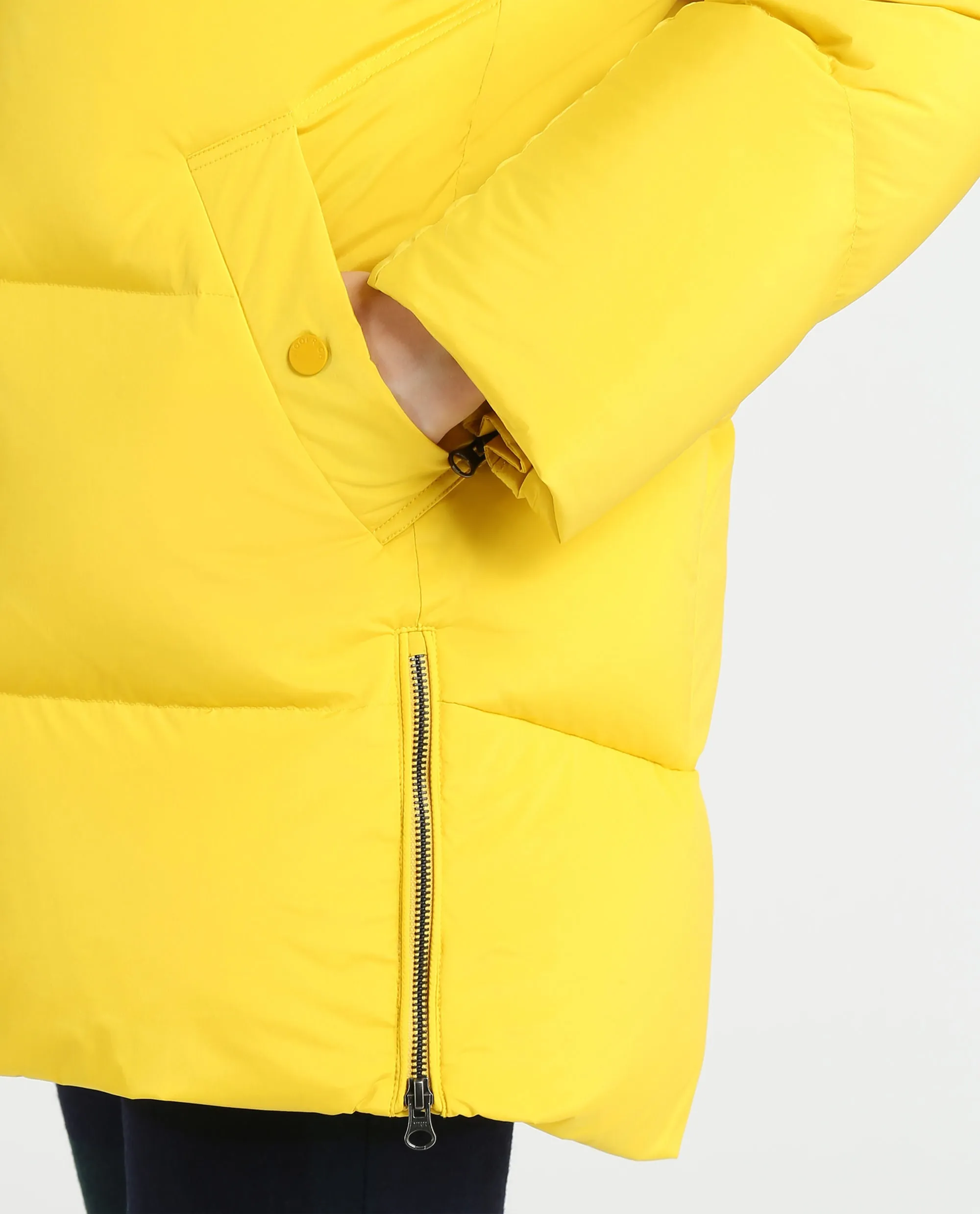 Woolrich WS Aurora Puffy Coat- Amarillo