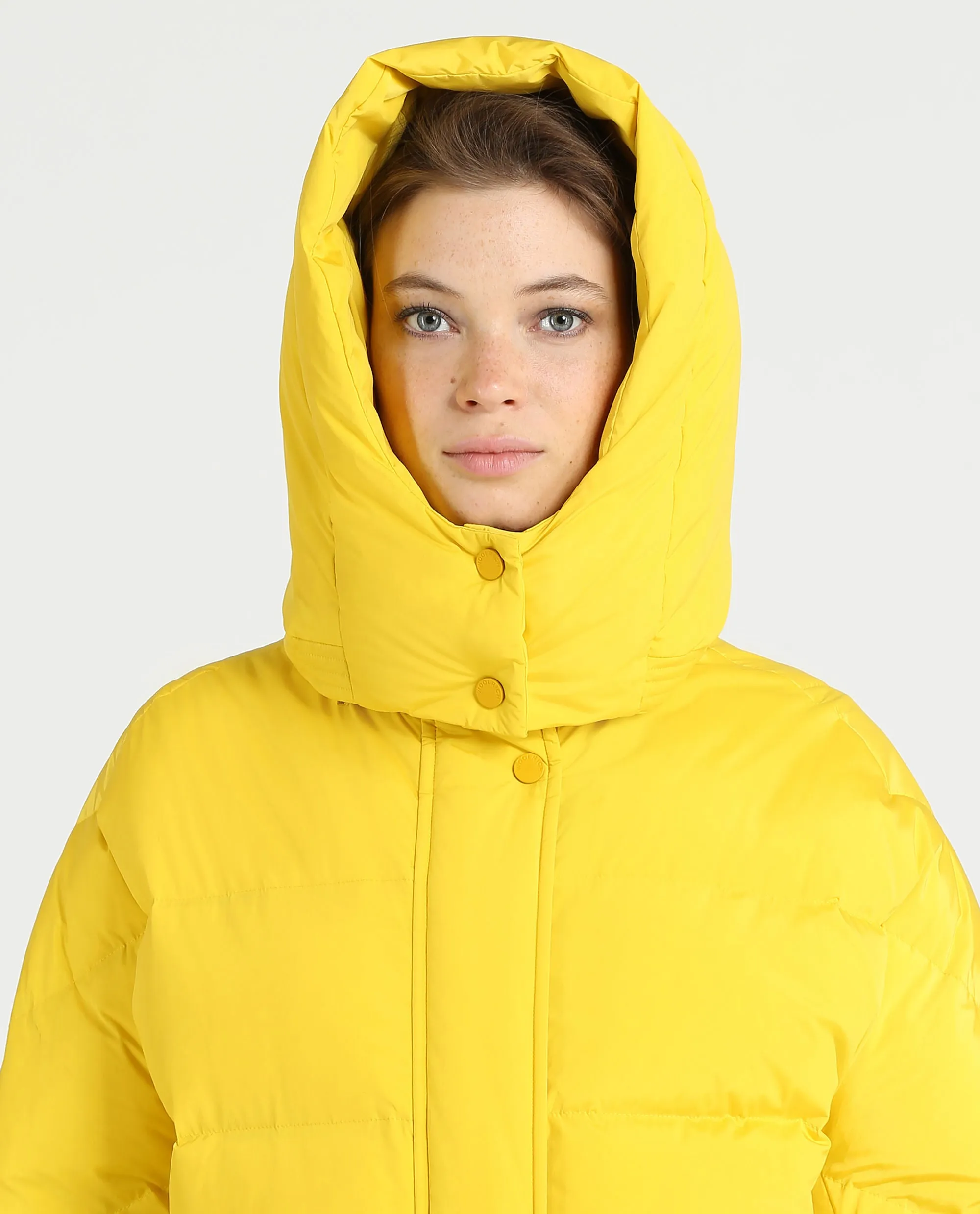 Woolrich WS Aurora Puffy Coat- Amarillo