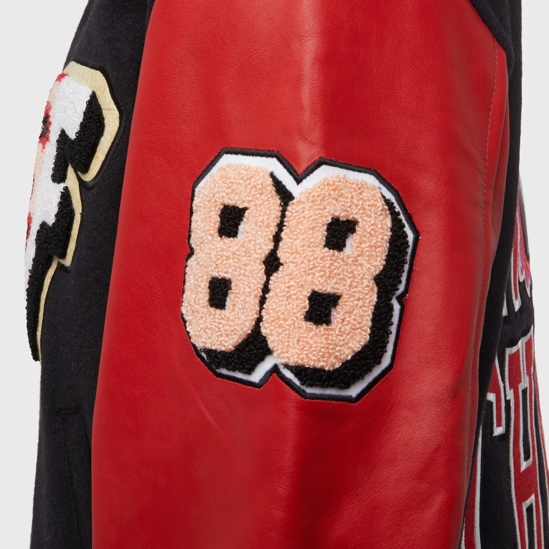 World Champs Letterman Jacket Red